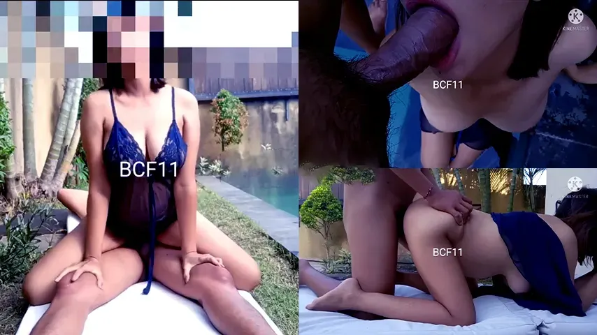 Bokep Indo Liburan Berujung Ngewe di Villa Outdoor